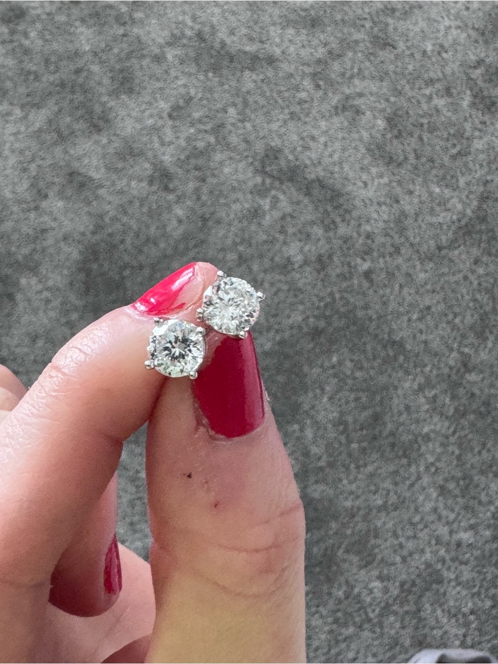 “The Ritz” CZ Studs